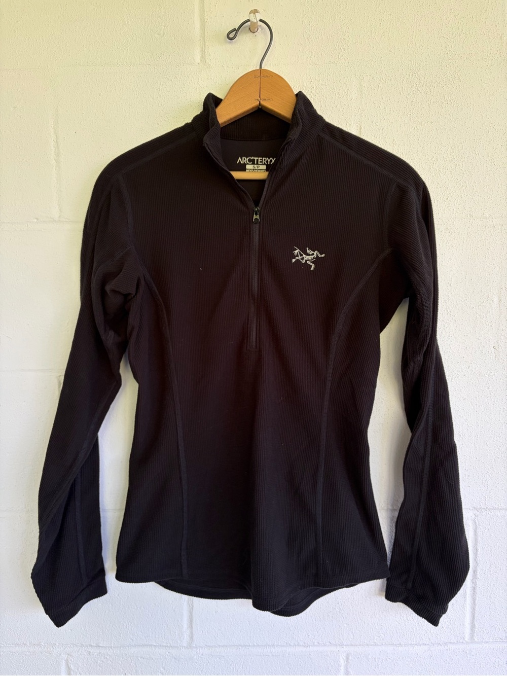 Arc'teryx - Black Half-Zip Fleece Base Layer